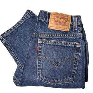 Levi 512 slim fit straight leg jeans